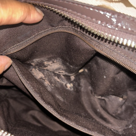 Vintage Coach Brown Signature Canvas Bag - Picture 4 of 4